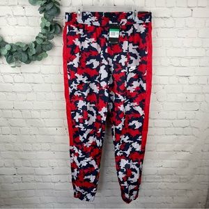 New Nike Woven Camo Track Pants Jogger Size XL
